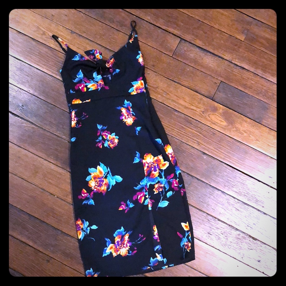 One Clothing mini dress with cutout